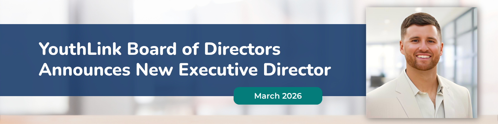 YouthLink Board of Directors Announce New Executive Director